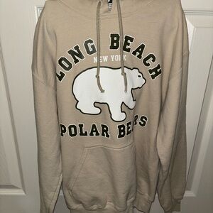 Long Beach Polar Bears Tan Hoodie